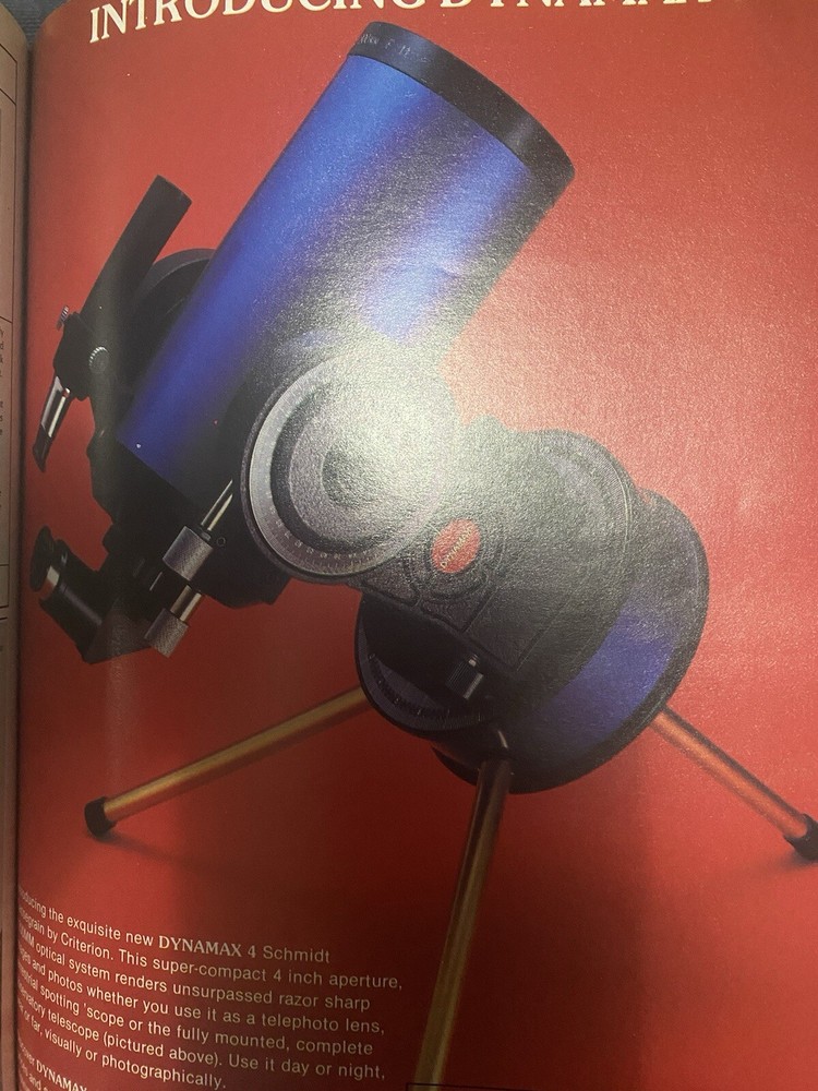 Dynamax 4 Telescope Lens OTA