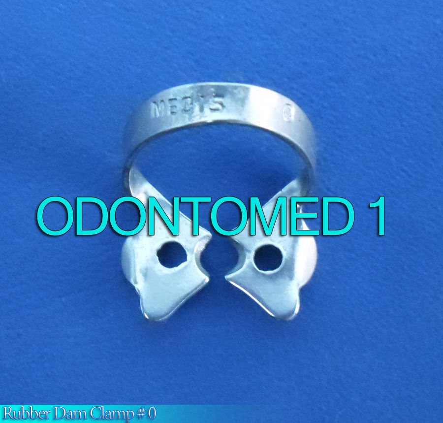 12 Endodontic Rubber Dam Clamp # 0 Premolars Dental instruments