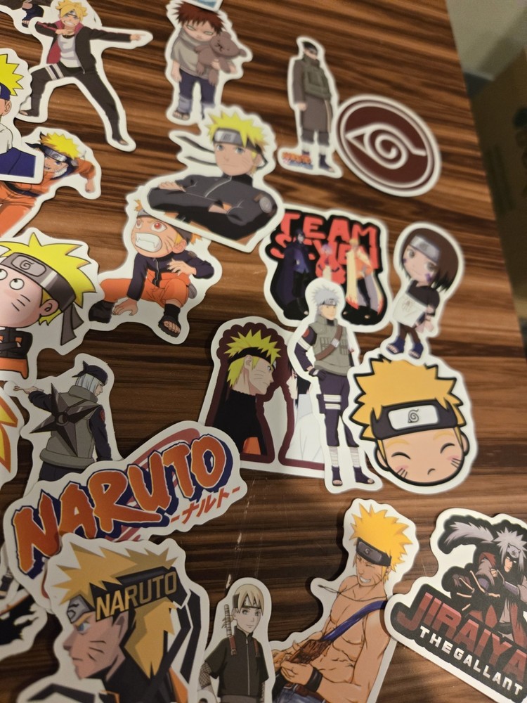 Naruto Pack of 50 Stickers NOB