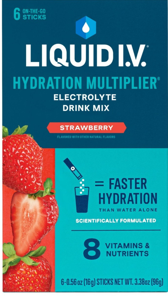 Liquid I.V.® Strawberry Hydration Multiplier® 6 CT