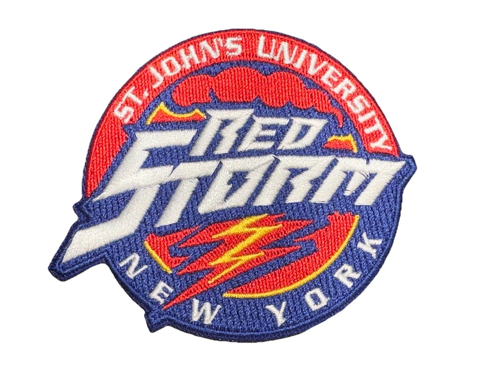 St John’s University Red Storm Embroidered Iron On Patch