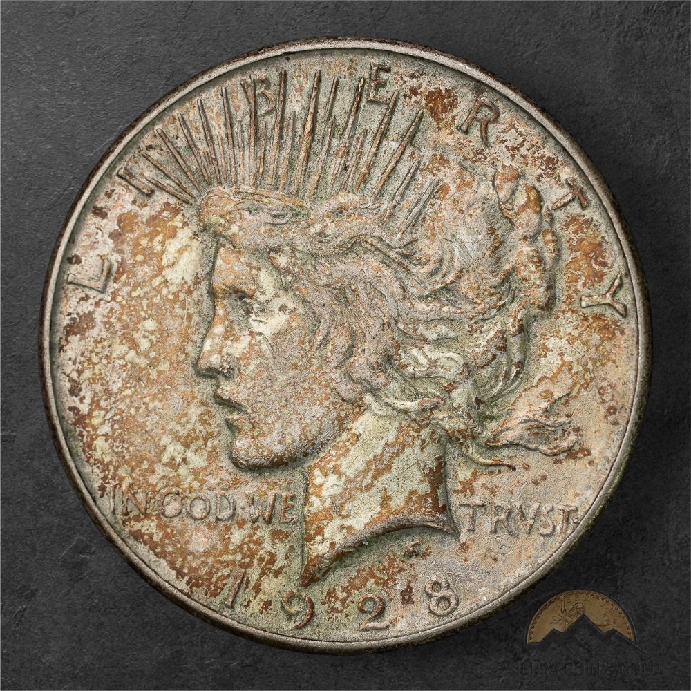1928-S Silver Peace Dollar $1 - San Francisco