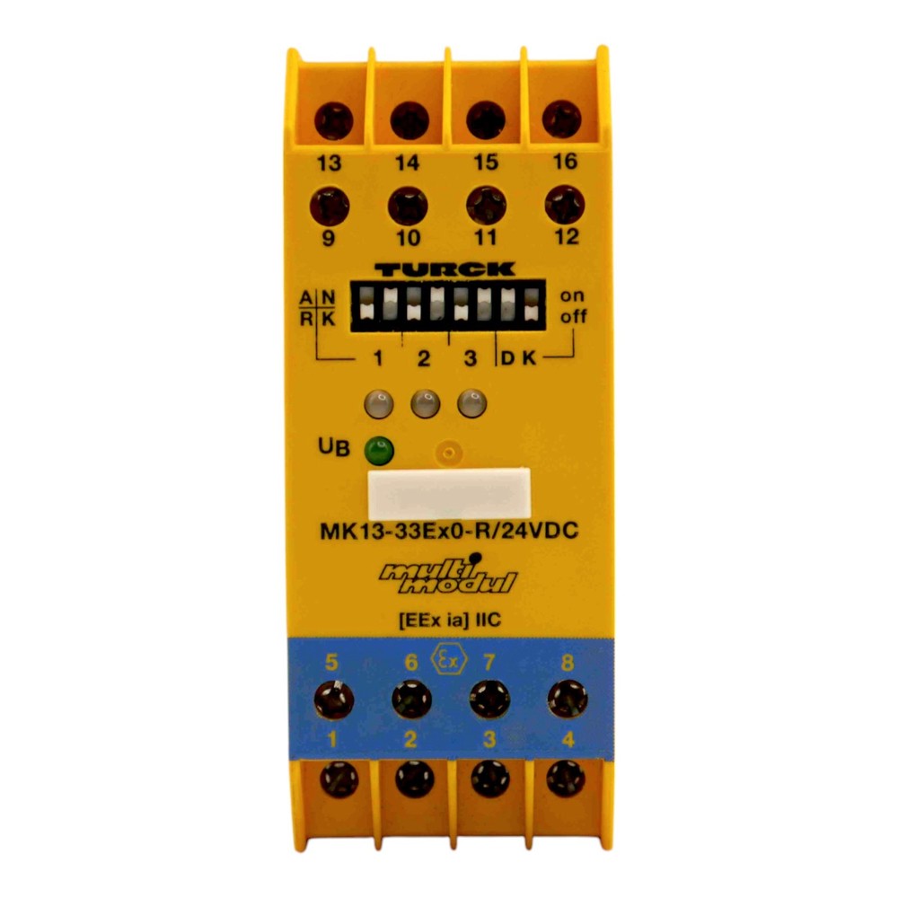 TURCK MK13-33EX0-R/24VDC ISOLATING SHIFT AMPLIFIER