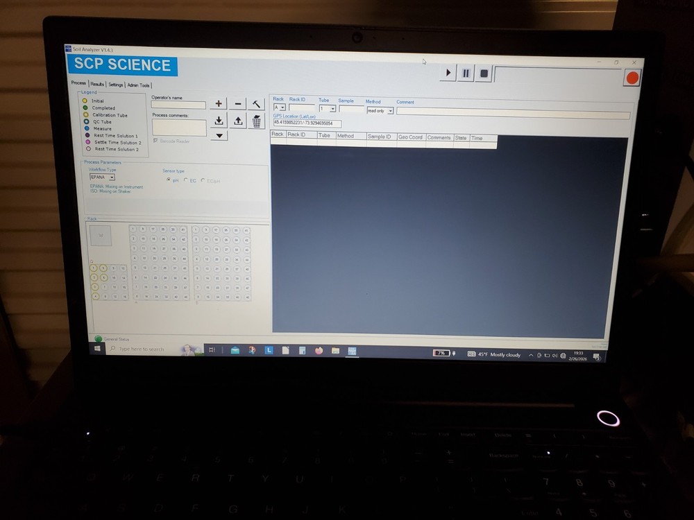 SCP SCIENCE EASYPREP SOIL ANALYZER SAX0121190011