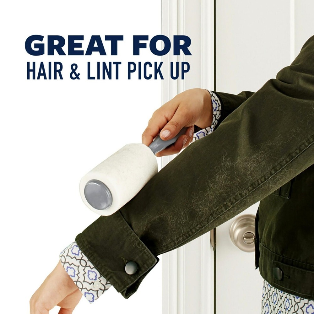 Scotch-Brite Lint Roller Refill Roll, 60 Sheets/roll