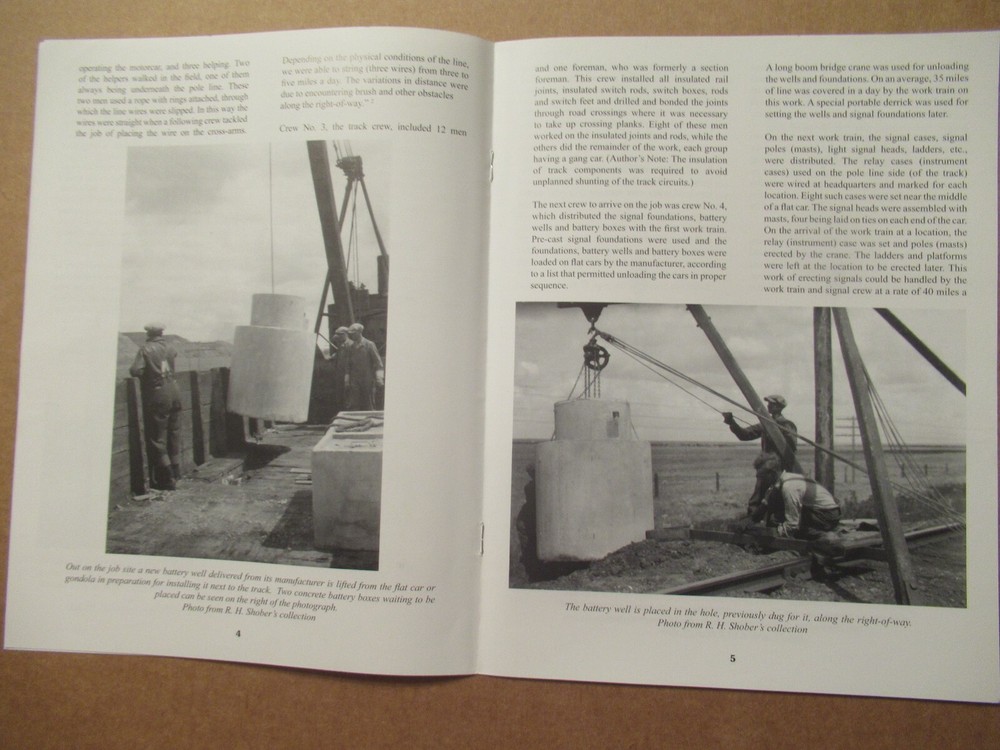 Great Northern Reference Sheet 379 Installing Signals in 1925