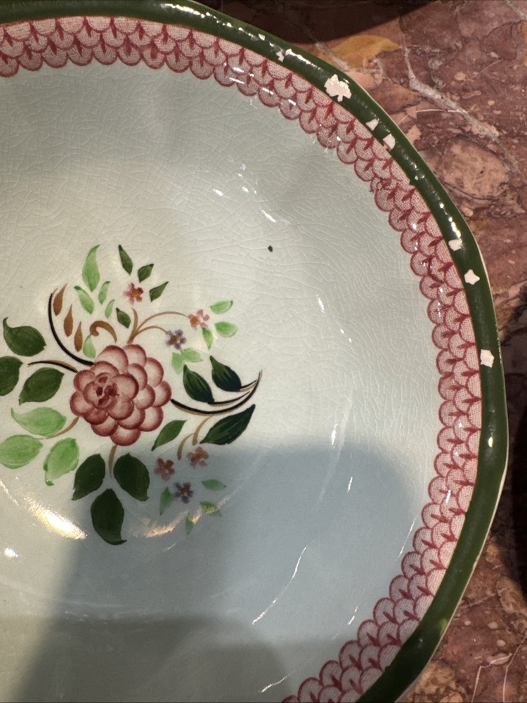 Adams England Calyx Ware Mandalay Pattern Hand Painted Complete 20-pc Set