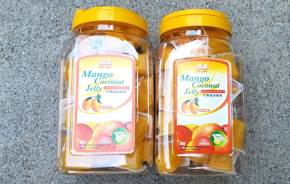 2 PACK DELICIOUS  MANGO COCONUT JELLY