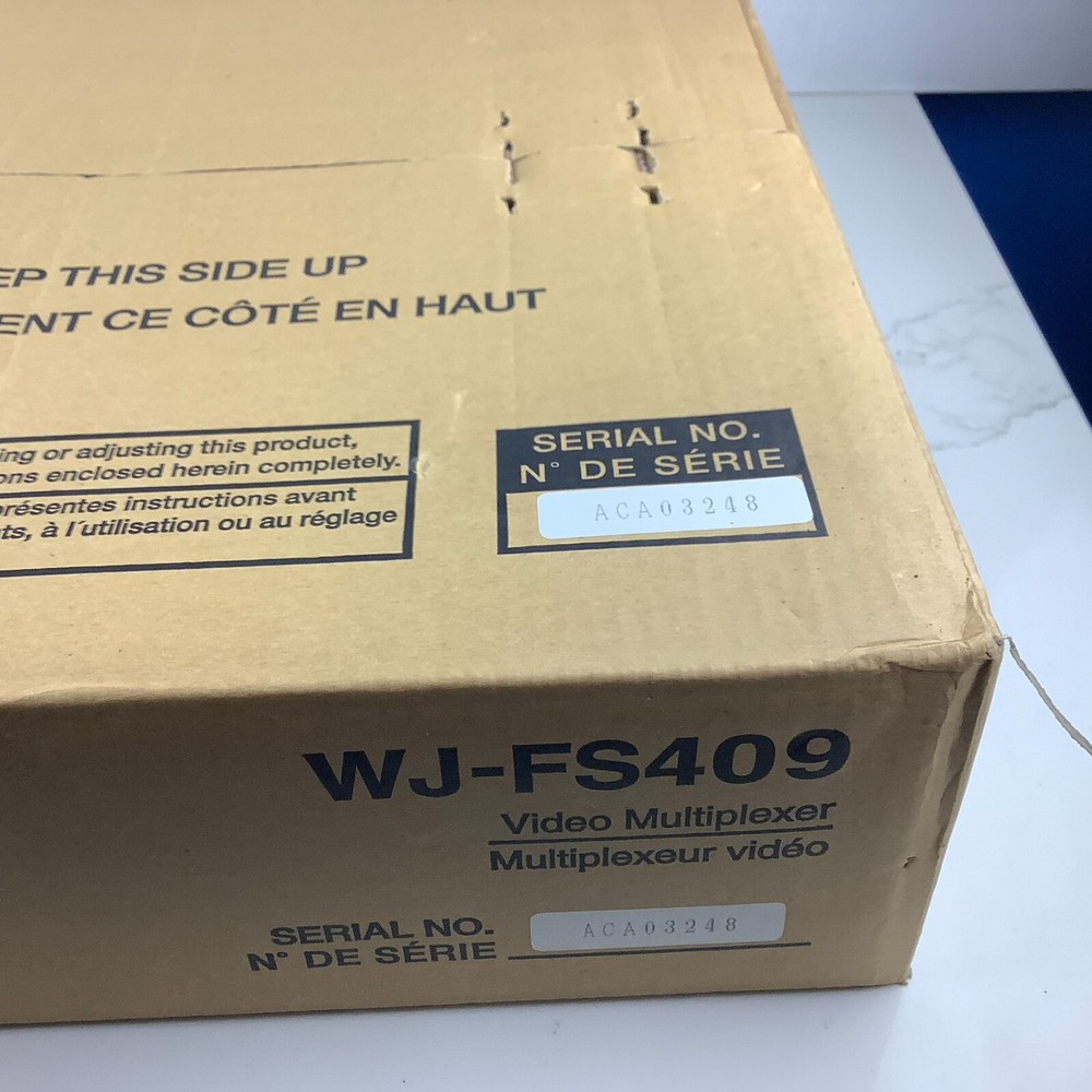 NIB Panasonic WJ-FS409 Video Multiplexer
