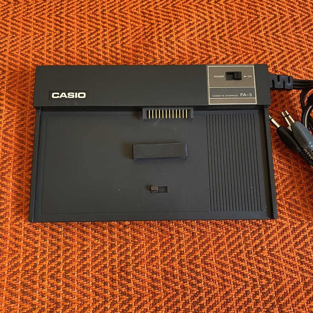 CASIO PB-300 Personal Computer + Casio FA-3 interface READ DESCRIPTION!