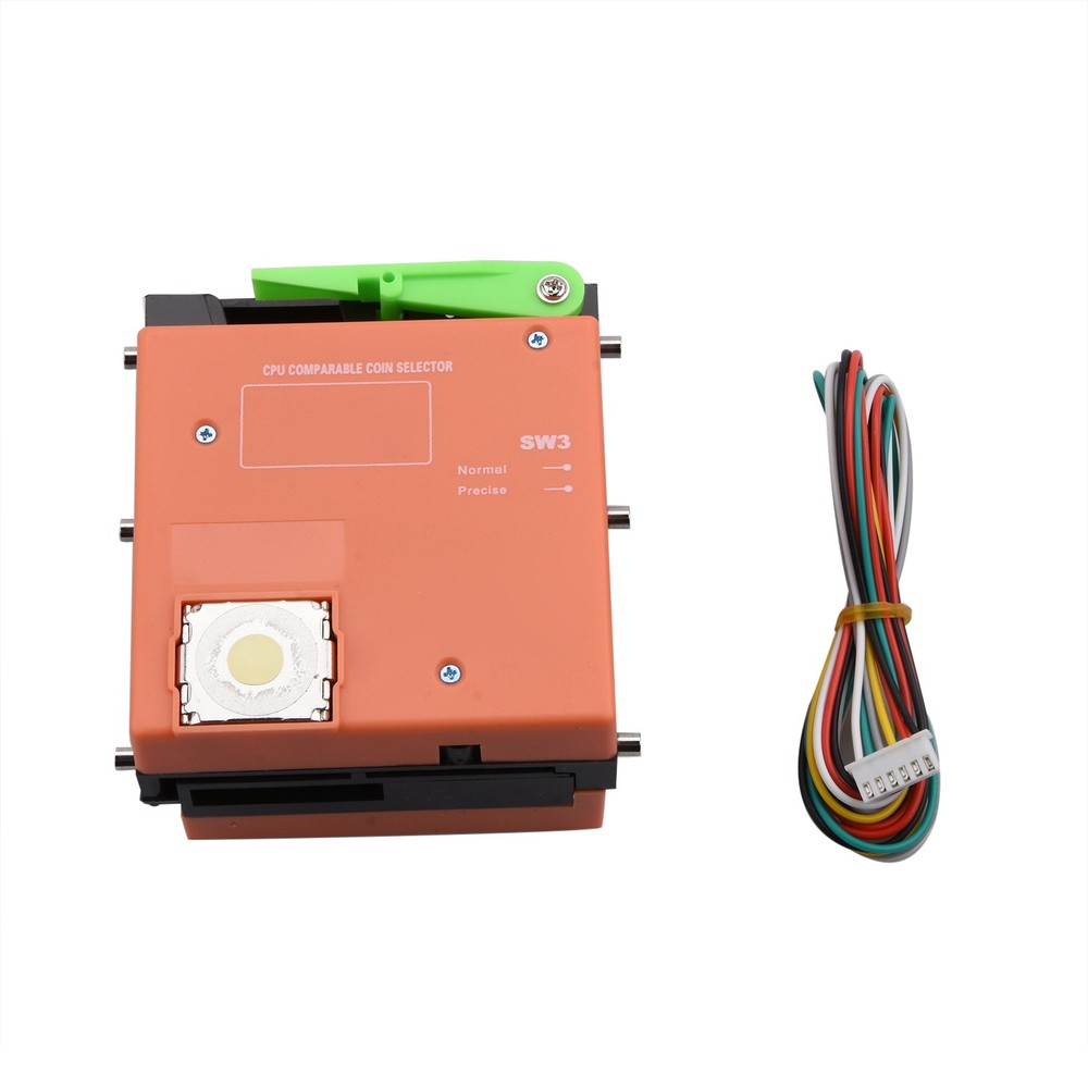 CPU Comparable Coin Selector Acceptor For Laundry Room Mechanism Vending Machine