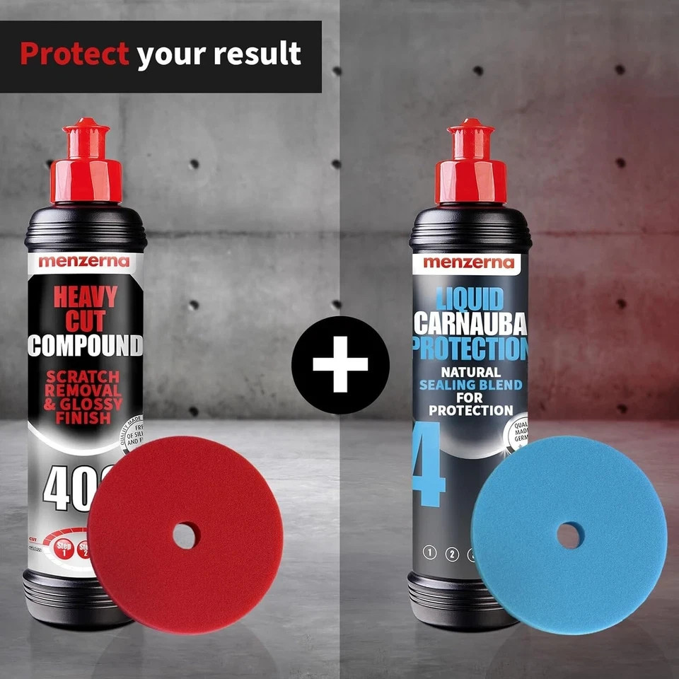 menzerna Heavy Cut Compound 400" Car Polish I Cut, Medium & Finish...