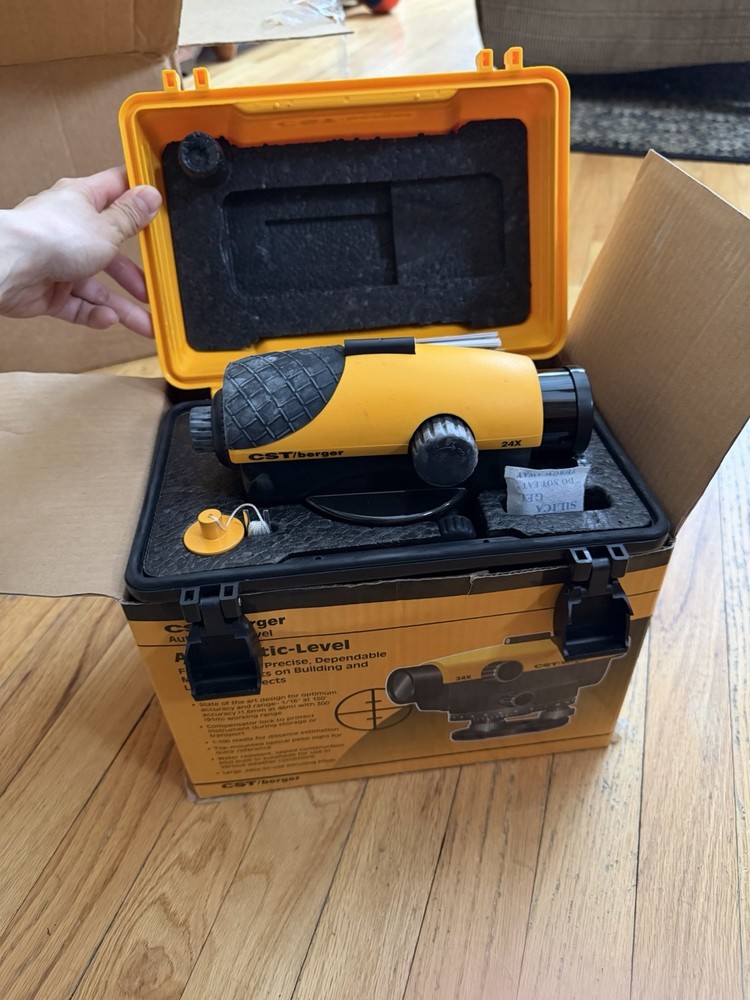 CST Berger 24X Automatic Laser Level with Hard Case
