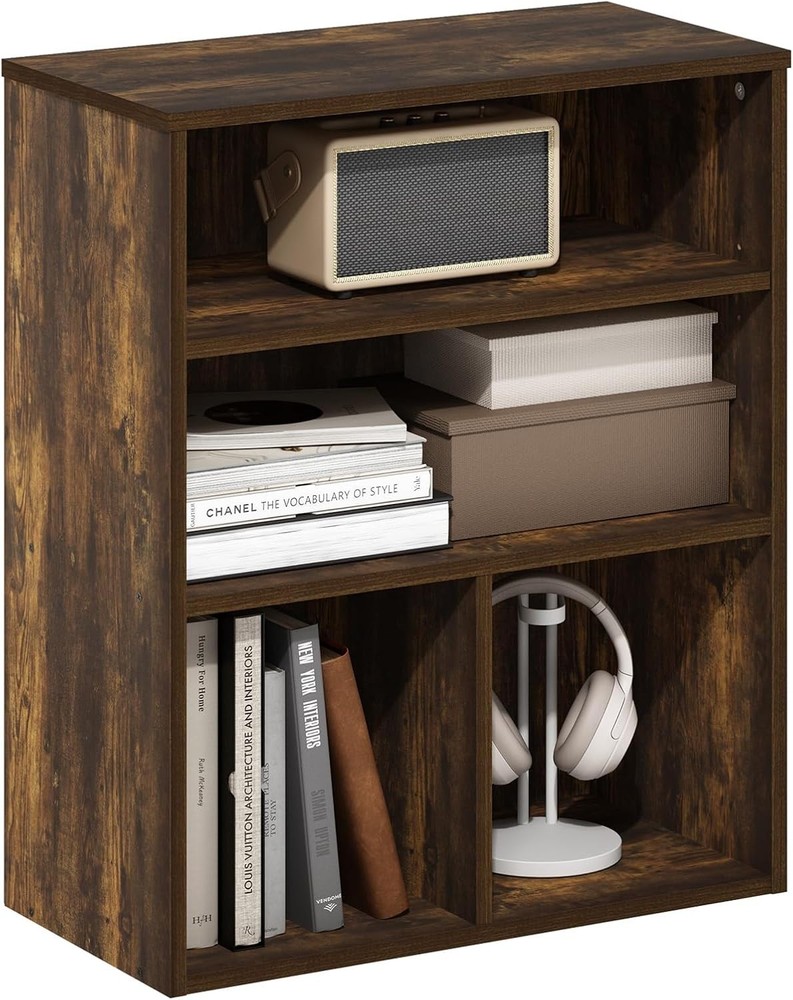 Gruen 2-Tier Open Shelf Bookcase Metropolitan Pine