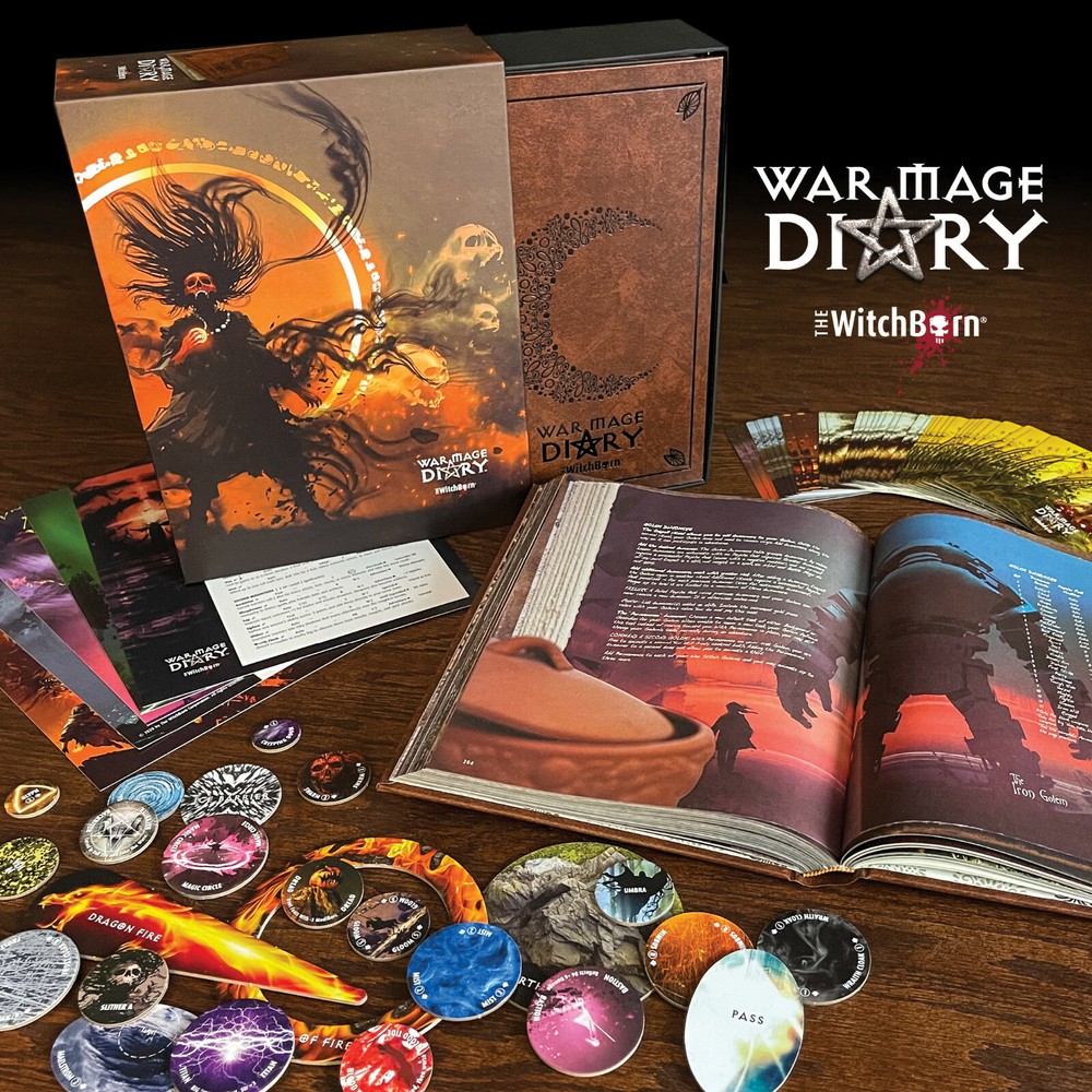 The WitchBorn Essentials—Core Rules + Enter Perdition + The Pit + War Mage Diary