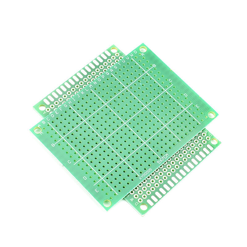Single Sided Strip Board Printed Circuit PCB Prototyping Stripboard Breadboard