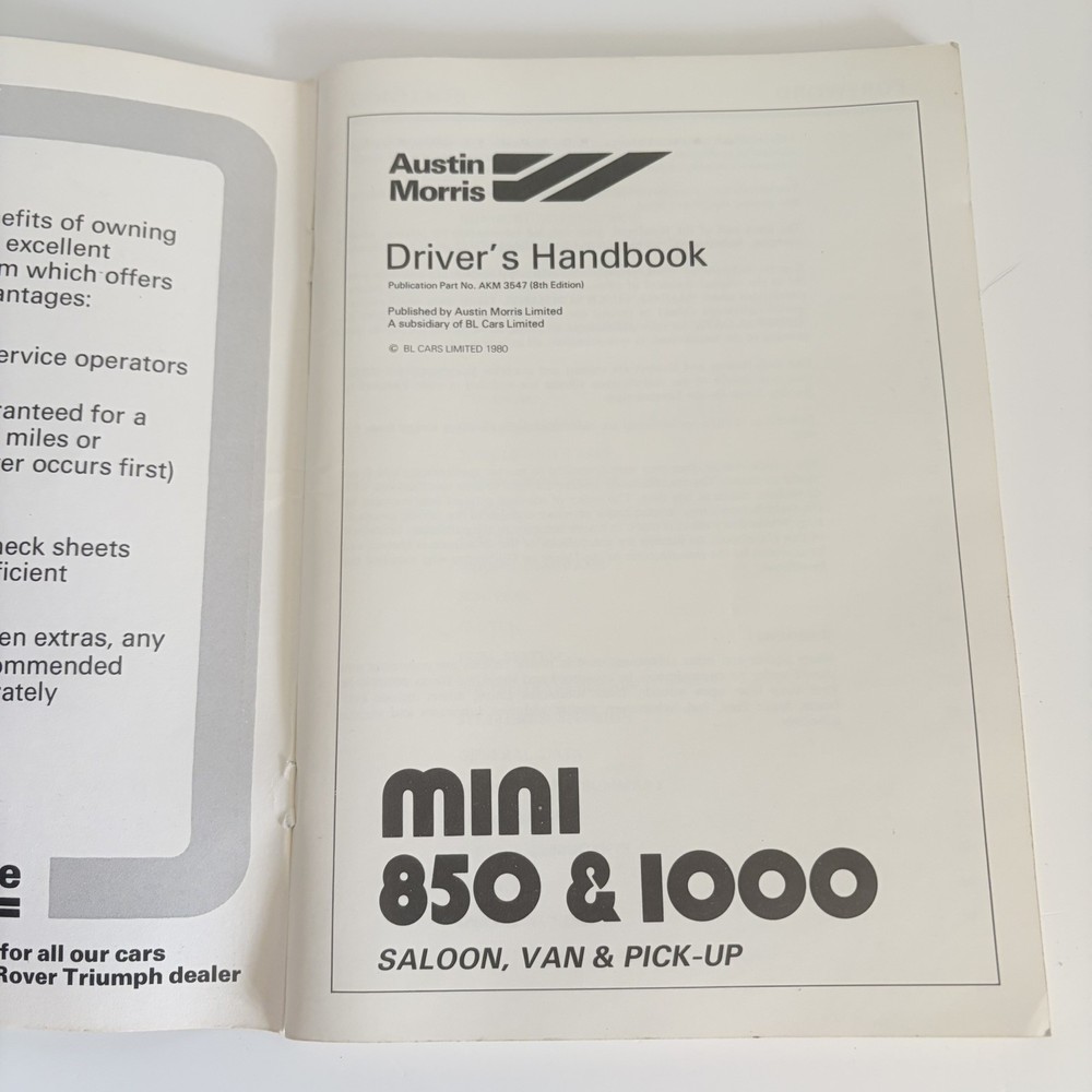 mini 850 1000 handbook Leycare Book