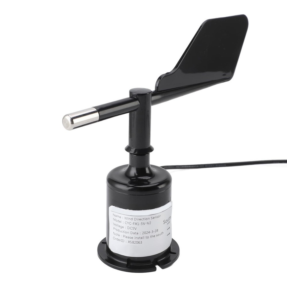 Kuuleyn 360 Degree Wind Direction Sensor DC 5V Precise Anemometer Sensor...