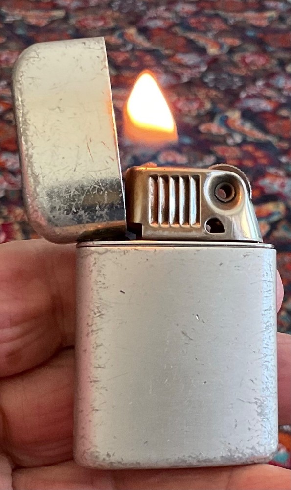 Vintage Ronson Typhoon Lighter / Lights Every Time.