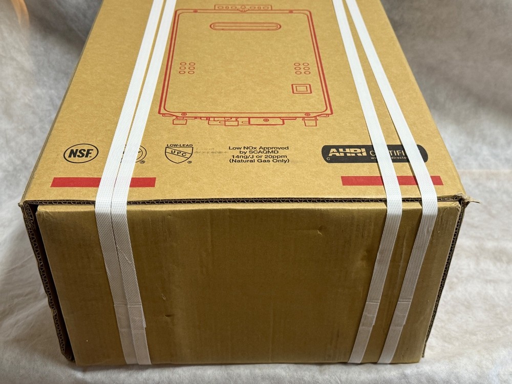 New in Box Noritz Tankless Water Heater NR501-OD-NG Silver Edition