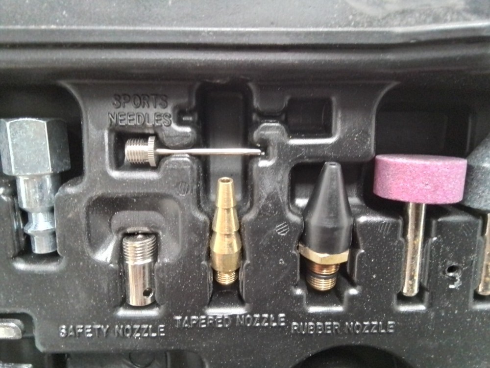 EXELAIR Professional Air Tool Accessory Kit - Read Description!