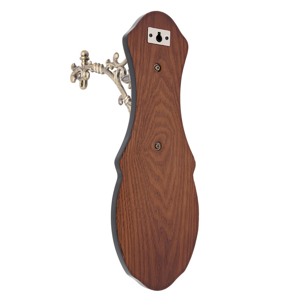 Unique Wooden Wall Clock Quartz Clock Silent Clock Non-Ticking Double Sided