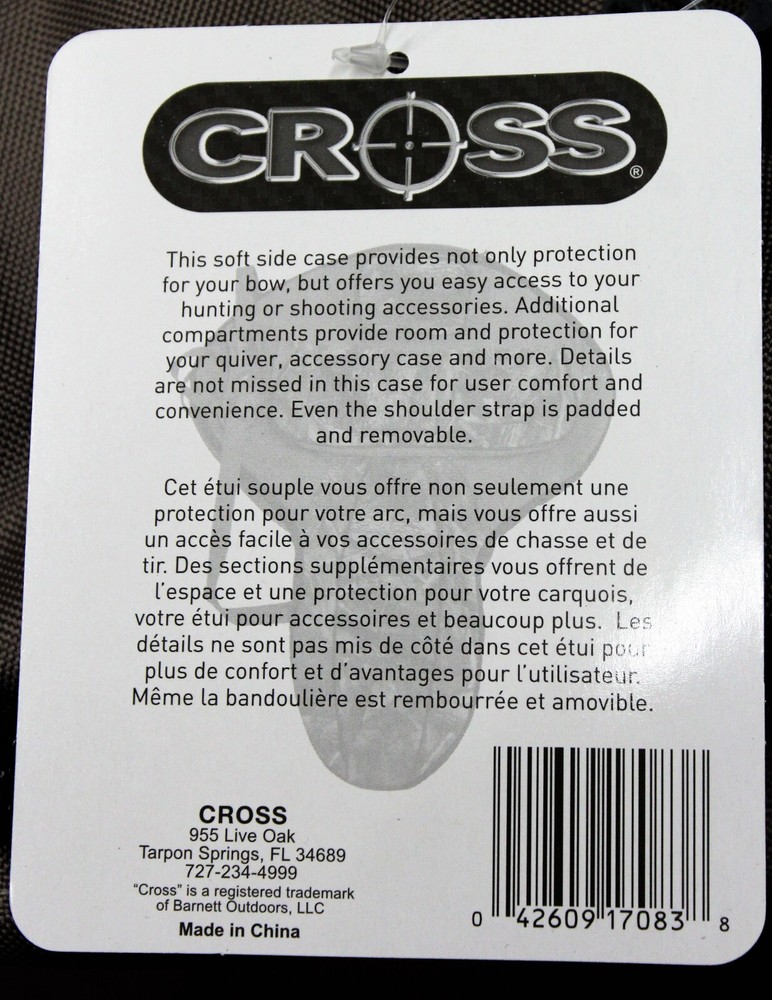 Barnett Cross Camo Crossbow Soft Case 17083