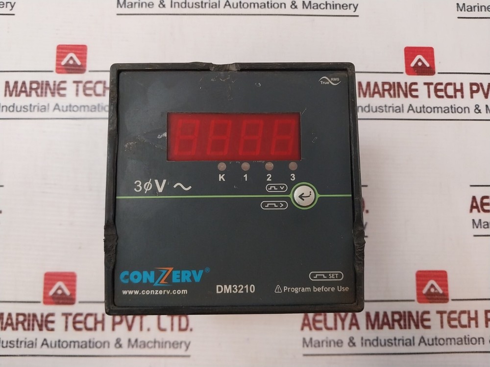 CONZERV DM3210 Digital Panel Meter 300VAC 50/60HZ