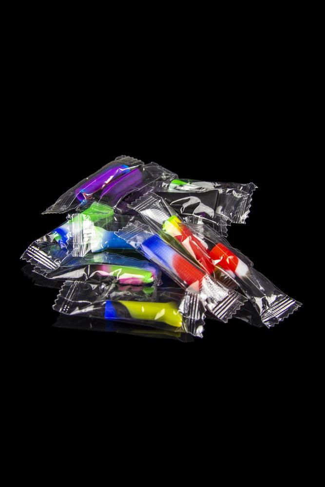 Smoke Bloo Trippy Tips Silicone Rolling Tips - 18 Pack