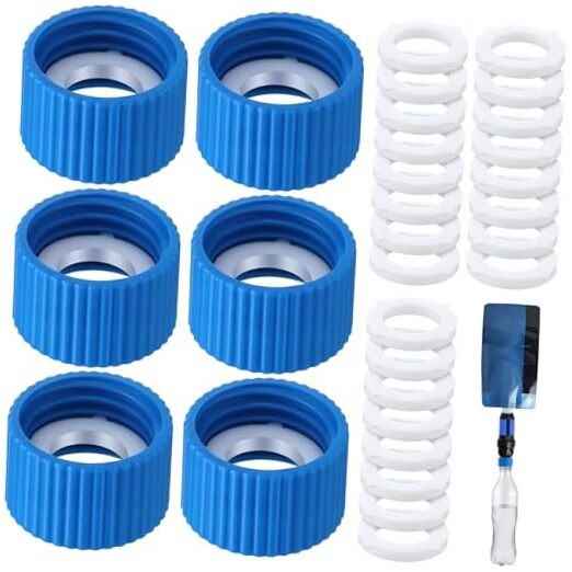 Water Filter Coupling Kit, Compatible with 28mm External Threaded Water 6