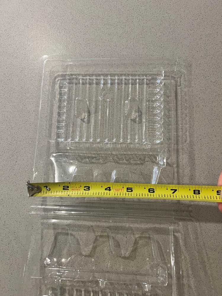 Clone Plant Shipper Box - 3 Cell 7"W x 8"H