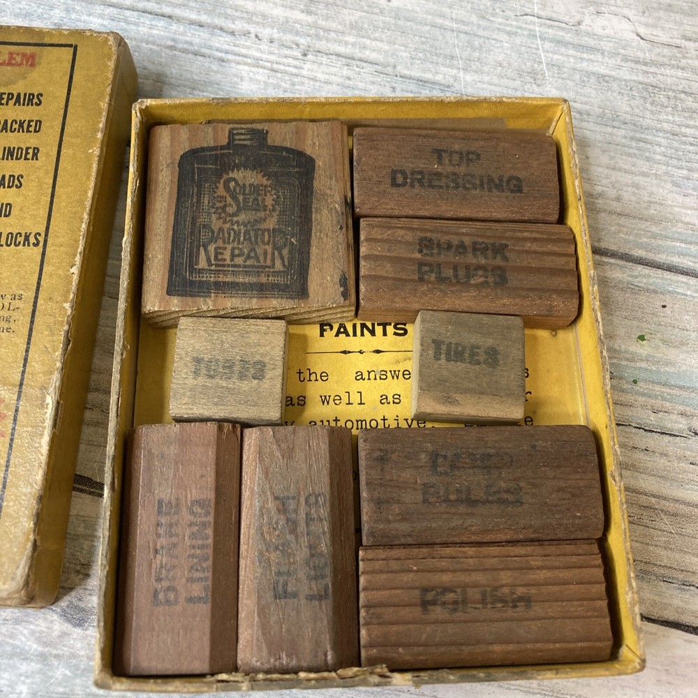 Leaky Radiator Problem moving block puzzle 1927 Frederic E. Aaron Solder Seal
