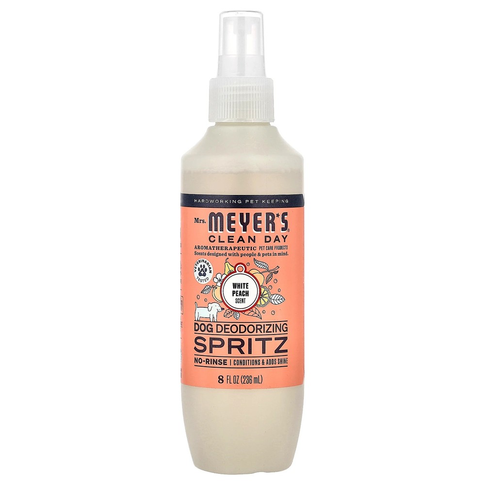 Dog Deodorizing Spritz, White Peach, 8 fl oz (236 ml)