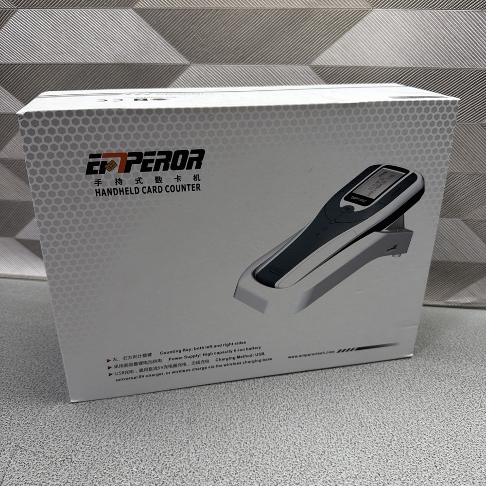 EMPEROR TECH EMP1100C HANDHELD CARD COUNTER