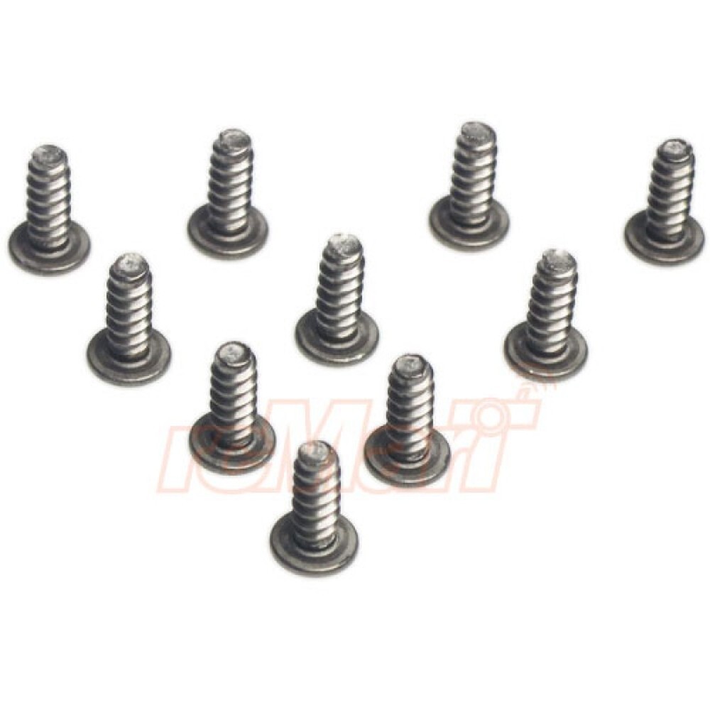 Yeah Racing Titanium Hex Socket Button Head Self-Drilling Screw M3x8mm 10pcs