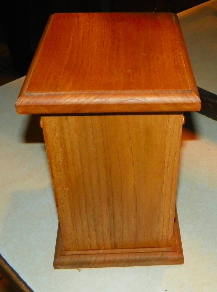 Solid Oak Napkin Holder