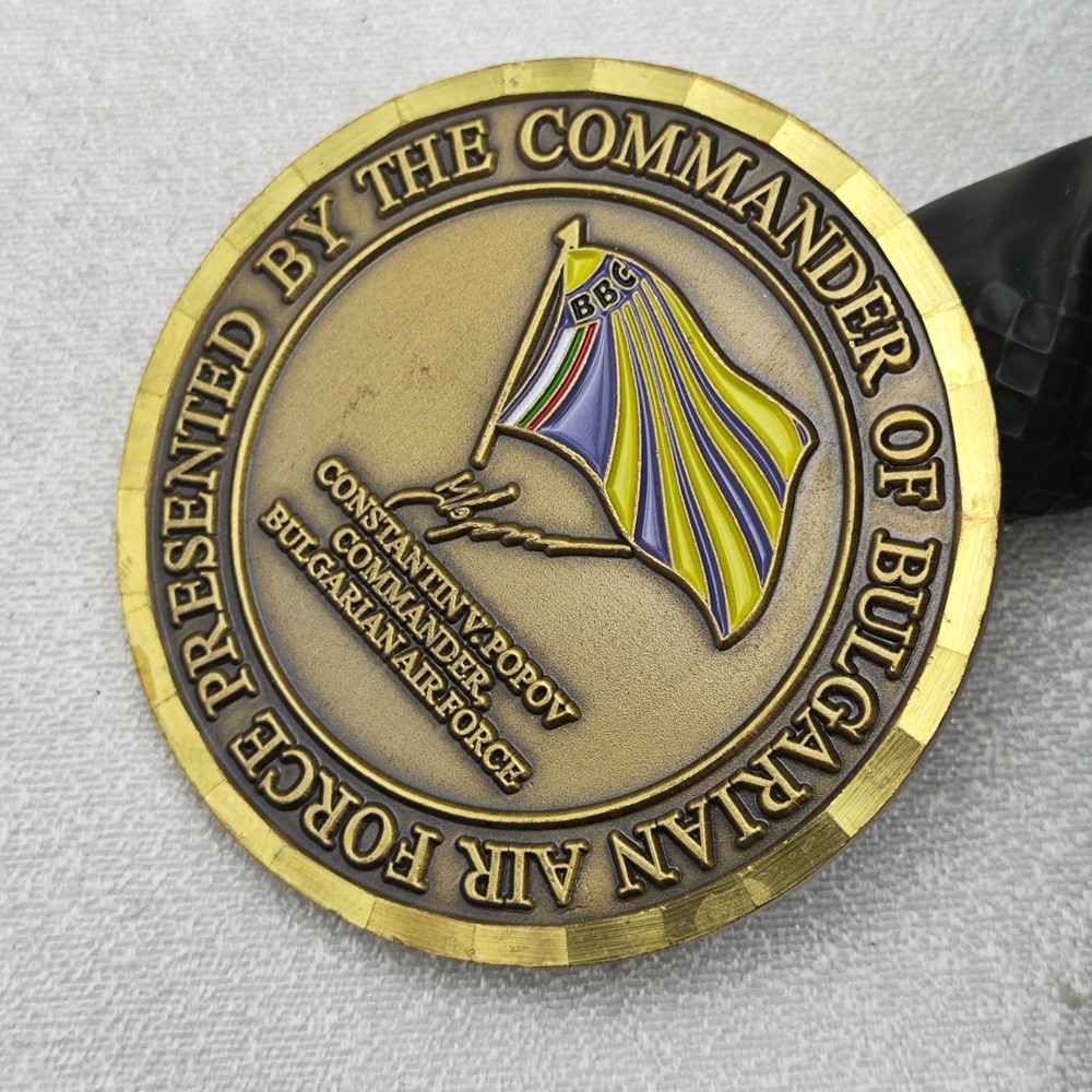 Bulgarian Air Force Challenge Coin