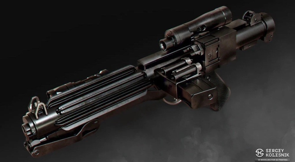 Star Wars blaster E11 replica blaster; Stormtrooper blaster kit made to order