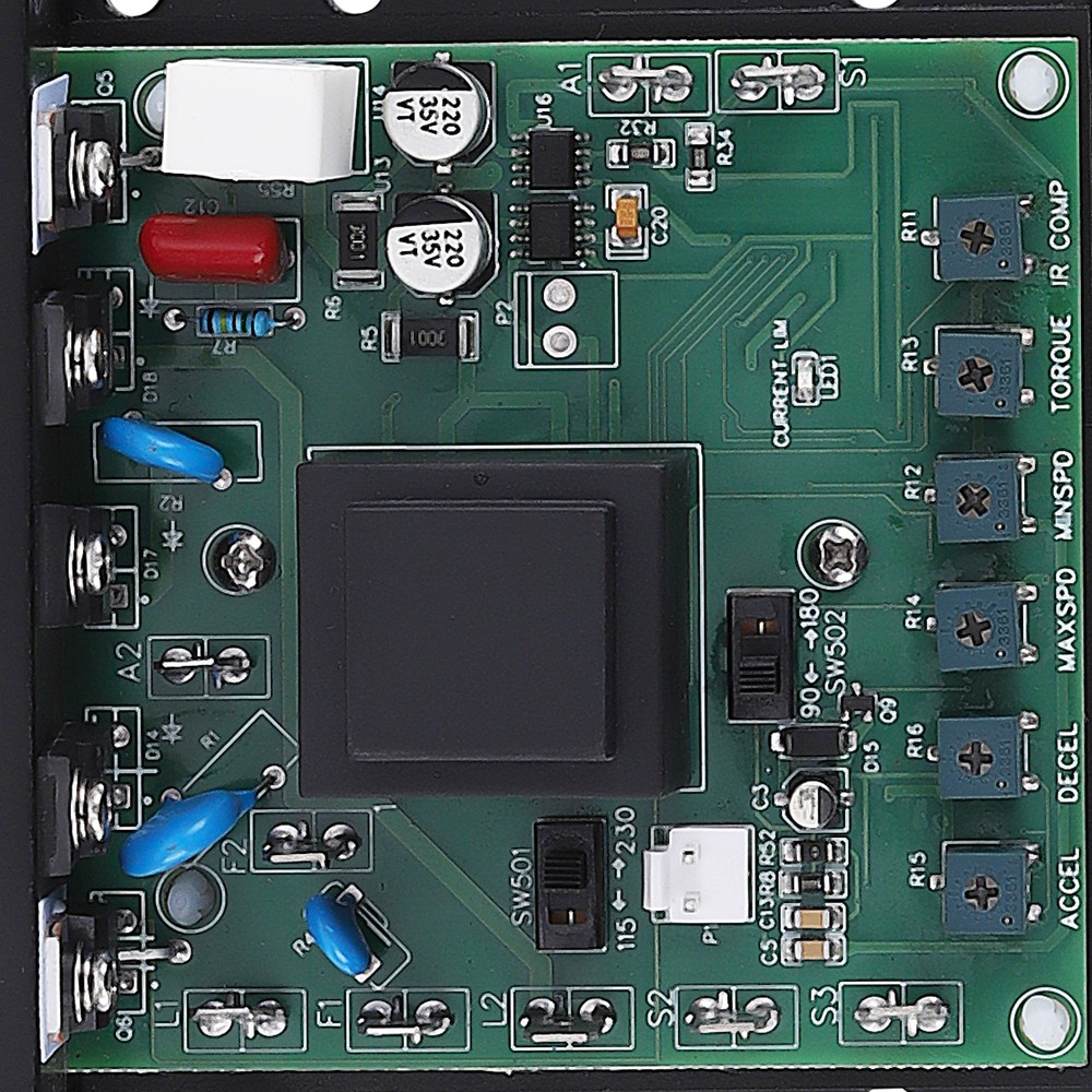 DC Motor Variable Speed Control Module For 115 Or 230 Volt AC Input 50/60Hz 1PH