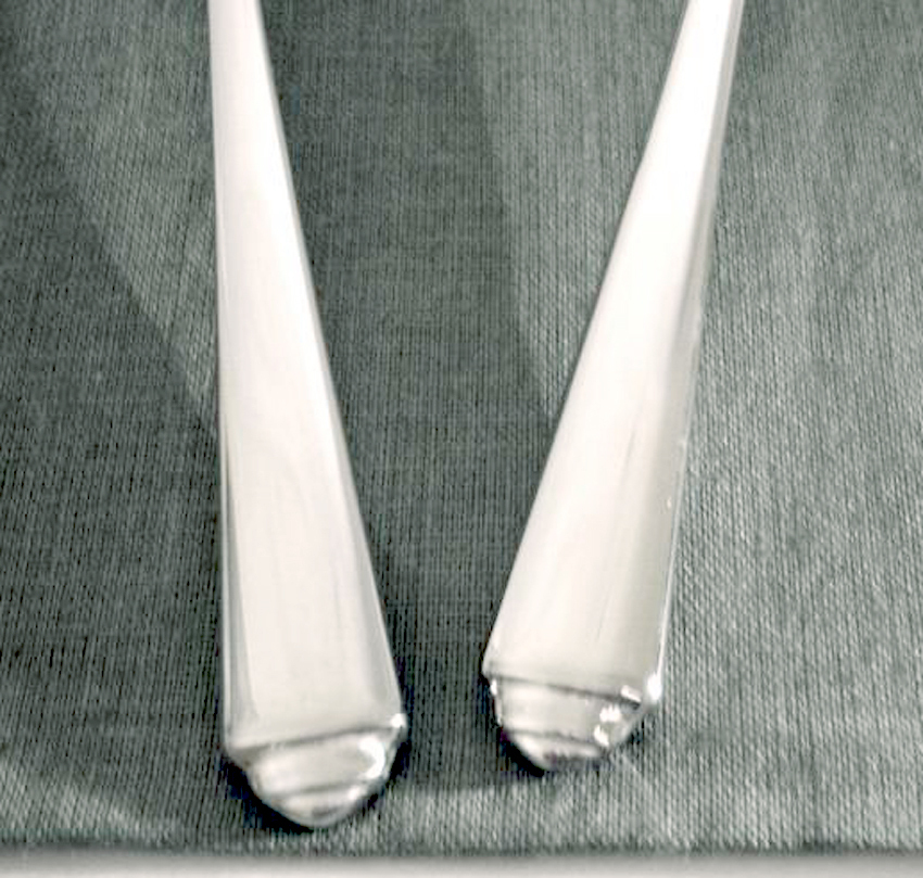Gorham Crown Tip 2 Piece Set Cake Server & Casserole Spoon Stainless New