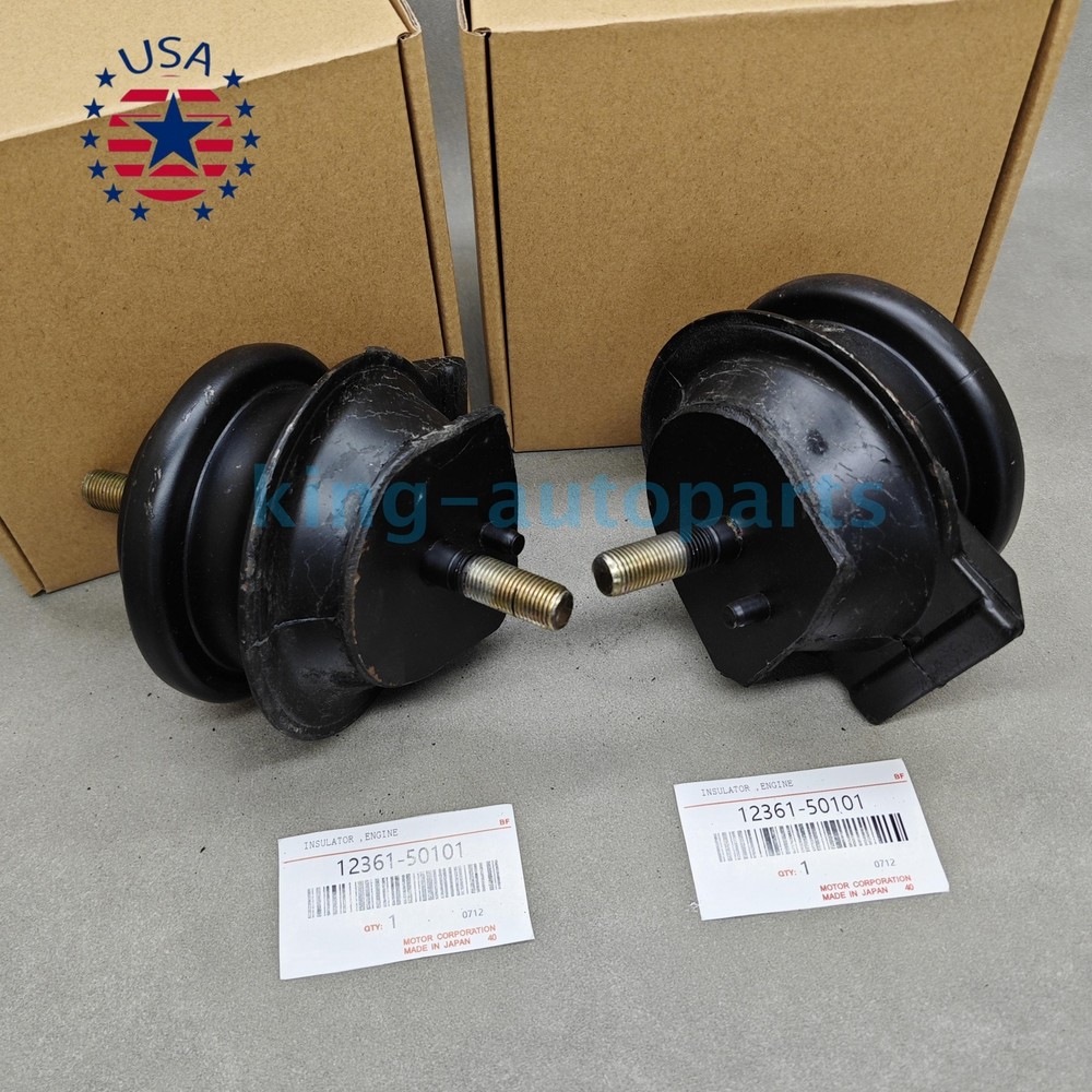 OEM Front Left + Right Engine Mounting Insulator 12361-50101 Fits Lexus LS400