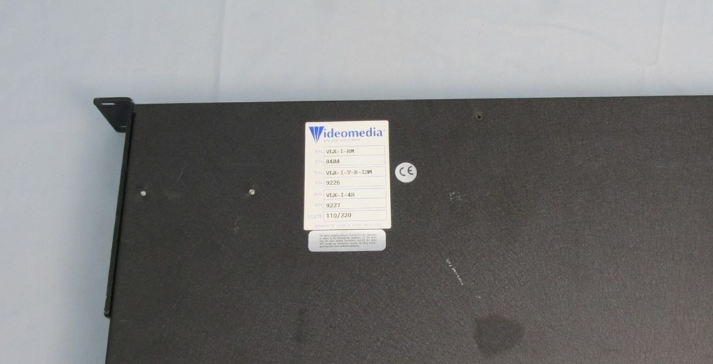 Videomedia VLXi - Rackmount Broadcasting Video Controller Unit VLX-I-RM +