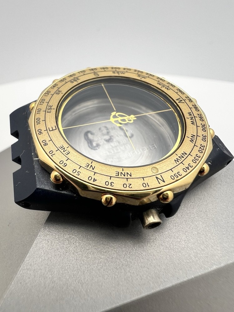 Mid 80's CASE Breitling Eric Tabarly Black Colab. Ref. 80790 28mm