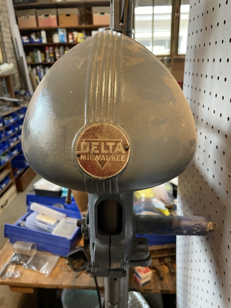 Vintage Delta DP 220 Table / Bench Mount Drill Press