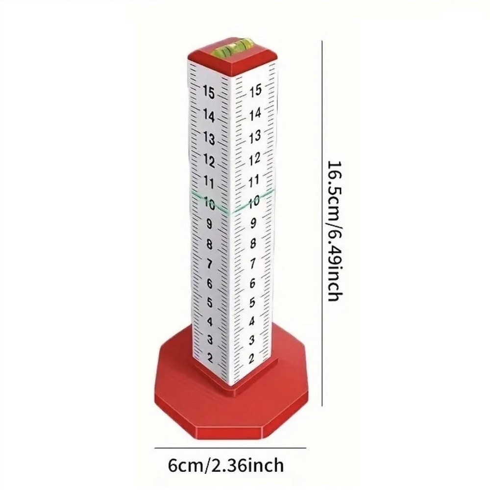 2pcs Ceiling Leveling Ruler Equal Height Ruler Gradienter Lay Floor Tiles Tools