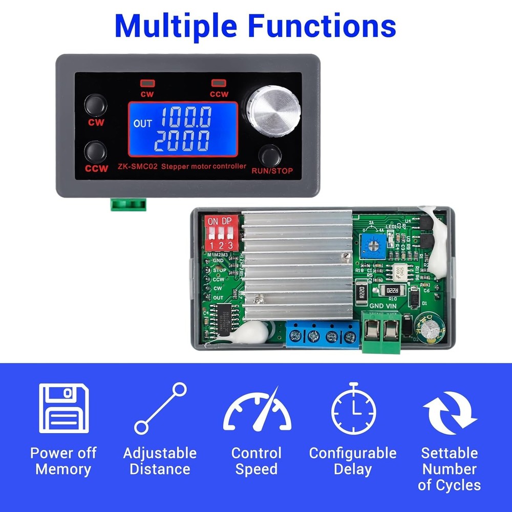 DC 5-30V 4A Stepper Motor Driver Controller Forward/Reverse Control Module