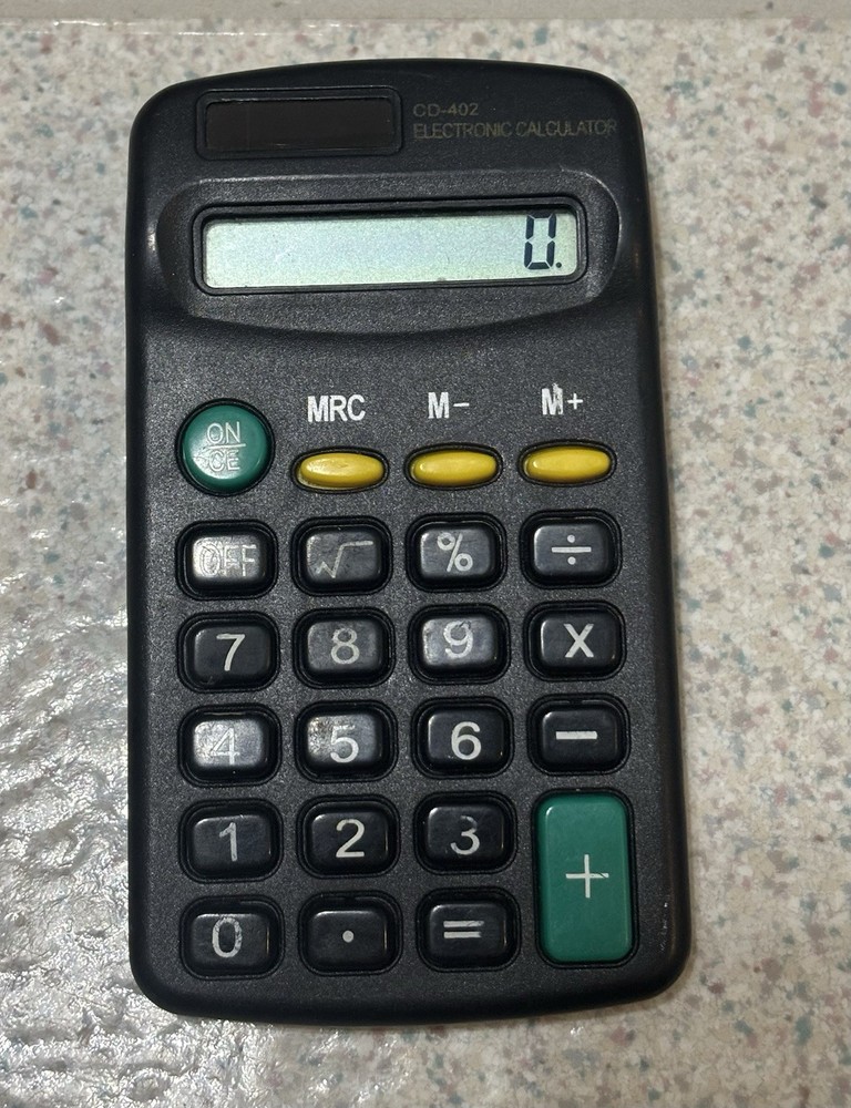 Tectron CD-402B Solar / Battery Calculator Tested Works