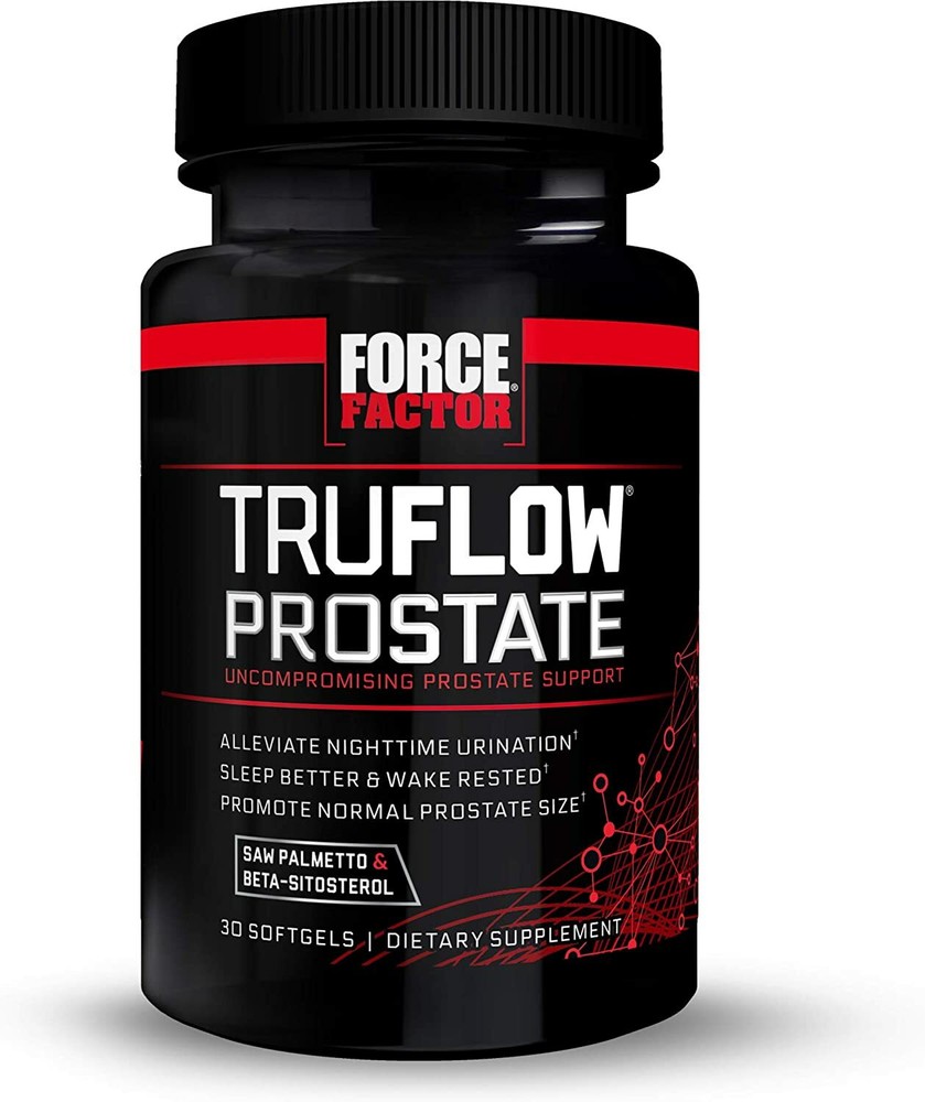 Force Factor TruFlow Prostate Health Support Supplement Men - Beta Sitosterol