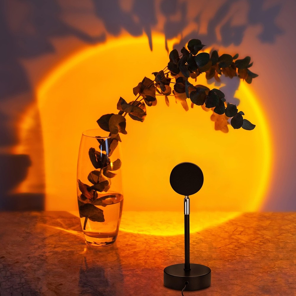 RGB Remote Controlled Smart App Sunset Lamp Projector