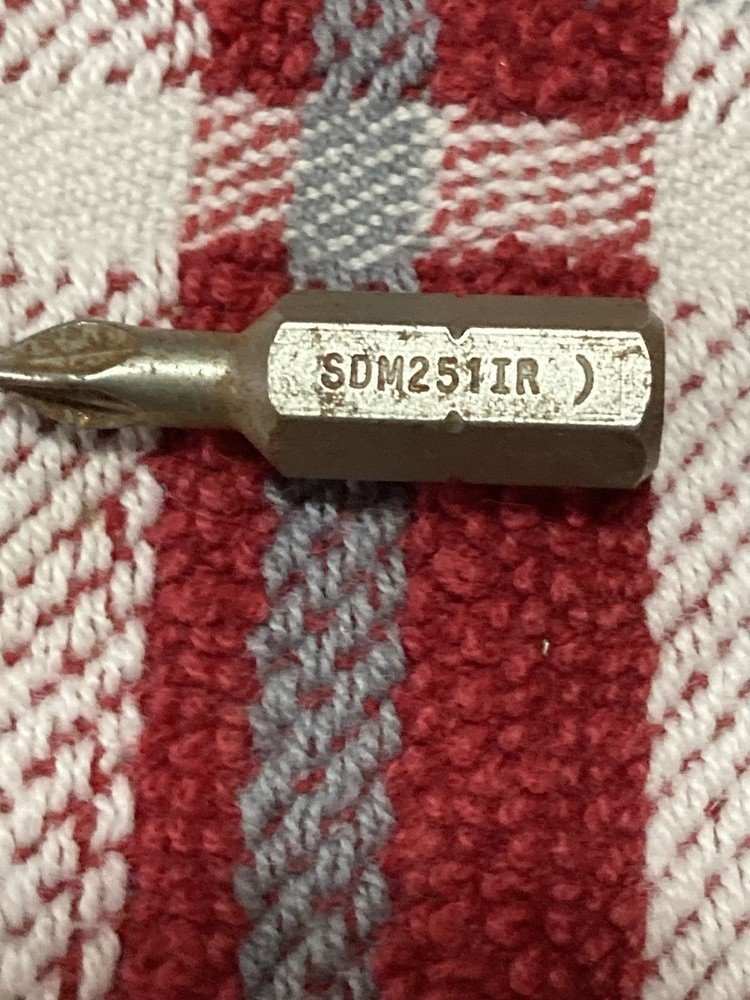 SNAP-ON Tools Master SAE Screwdriver Bit Set In Plastic Case SDM400A PB90